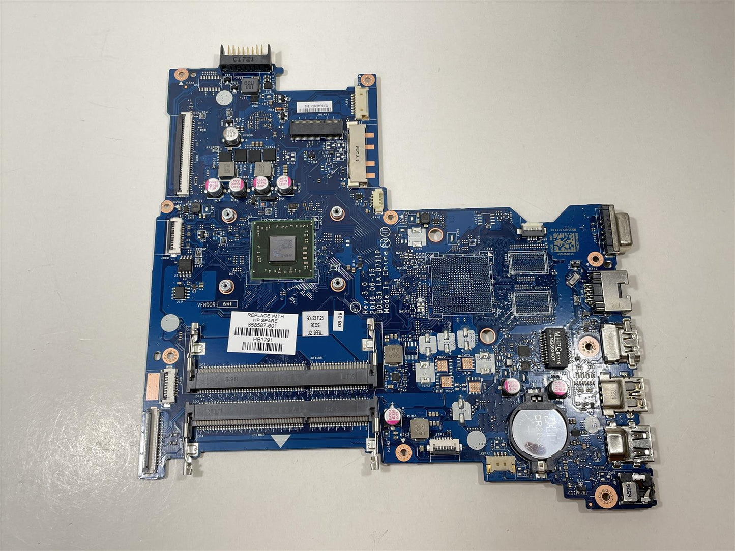 HP 255 G5 Notebook 858587-601 001 860353-601 AMD A8-7410 Motherboard