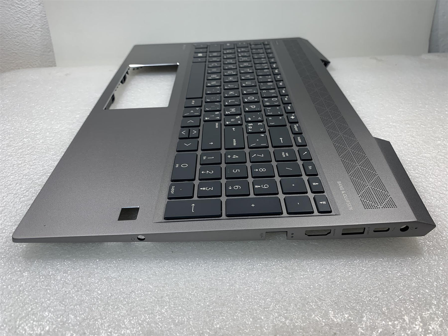 HP ZBook 15v G5 L25111-FP1 Northern Africa Arabic Keyboard AZERTY Palmrest NEW