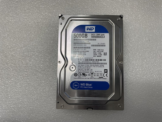 For HP L65220-001 Western Digital WD5000AZLX 500GB 3.5 SATA HDD Hard Disk Drive