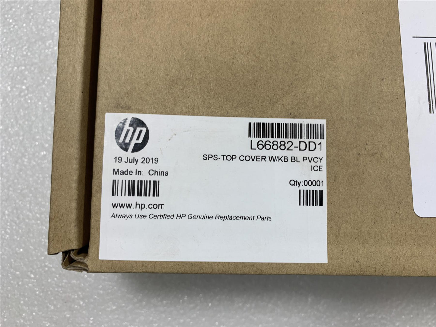 HP EliteBook x360 1040 G6 L66882-DD1 Icelandic Keyboard Palmrest Iceland NEW