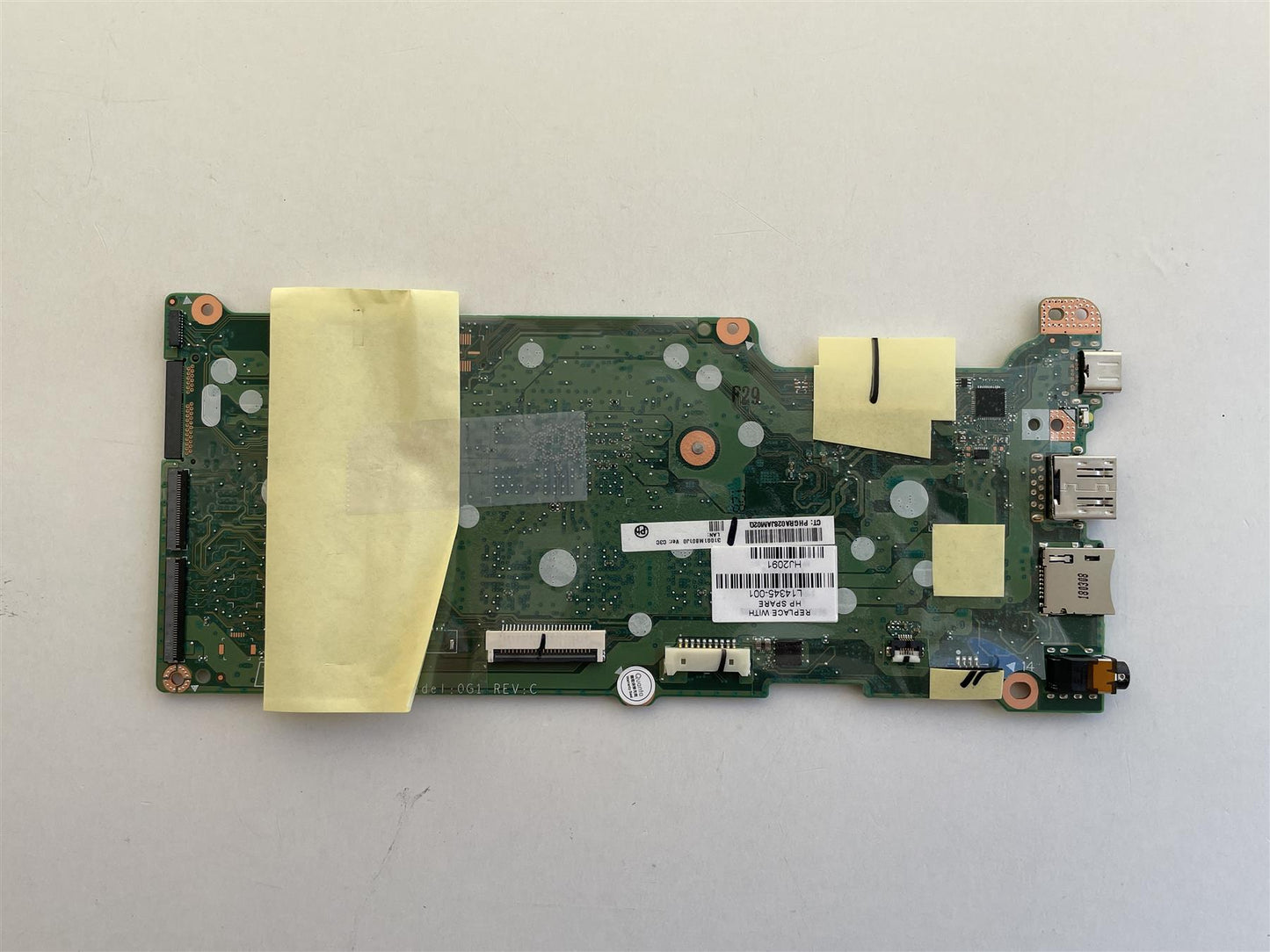 HP Chromebook 14 G5 L14345-001 SPS-MB UMA Cel N3450 8GB 64GeMMC System Board Mother Board Main Board Main Board