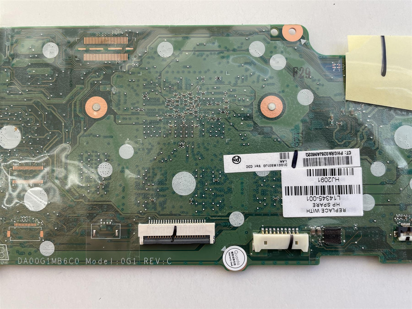 HP Chromebook 14 G5 L14345-001 SPS-MB UMA Cel N3450 8GB 64GeMMC System Board Mother Board Main Board Main Board