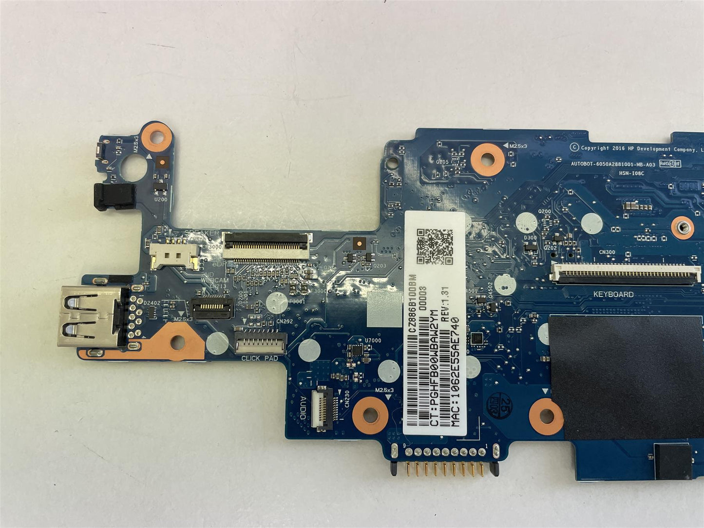 HP ProBook x360 11 G1 EE Motherboard 917102-001 UMA Cel N3350 4GB 64GeMMC System Board Mother Board Main Board Main Board