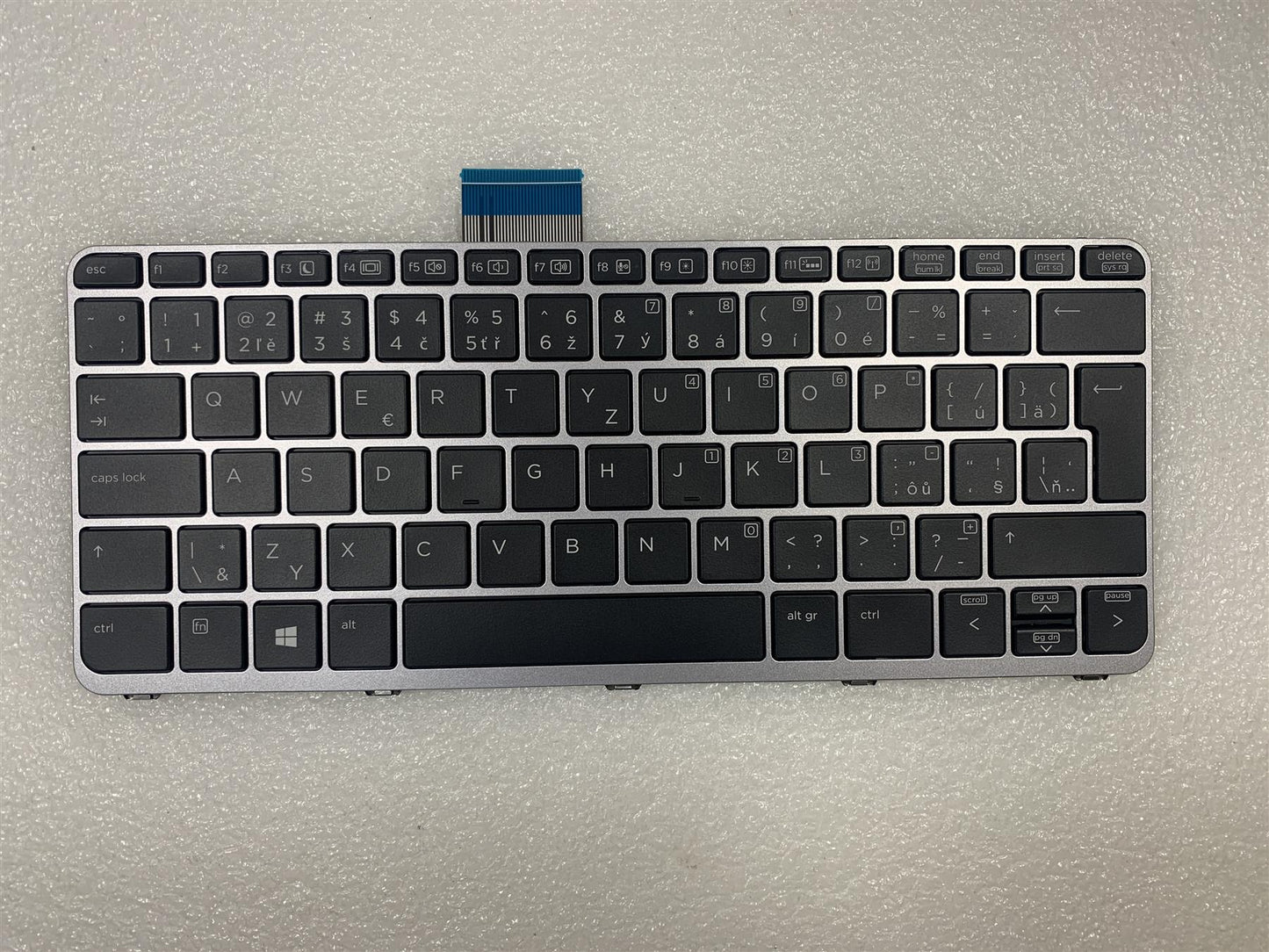 HP EliteBook Folio 1030 G1 842324-FL1 Keyboard Czech Republic Slovakia Slovak