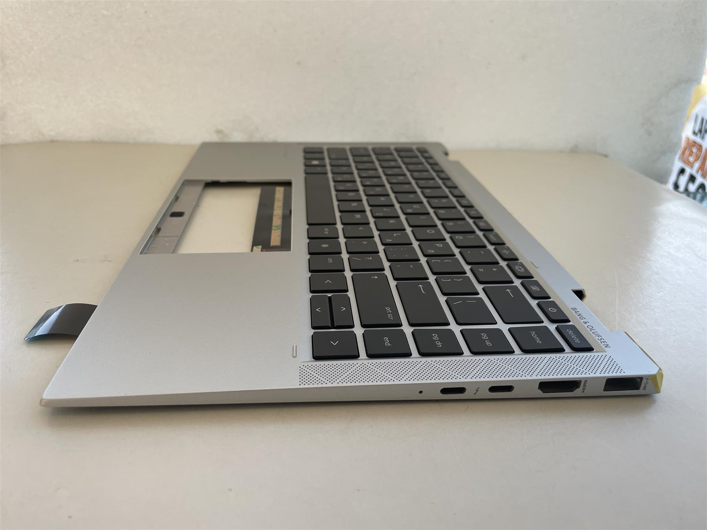 For HP EliteBook x360 1040 G7 M16933-151 Palmrest Top Cover Keyboard Greek NEW