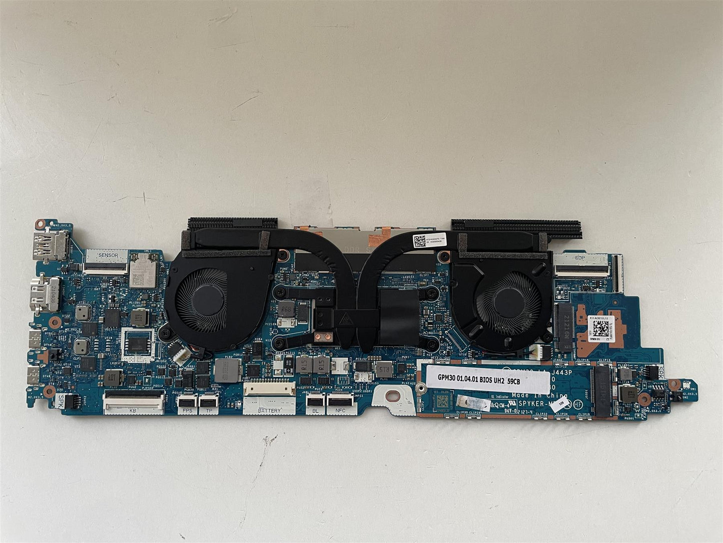 For HP EliteBook x360 1040 G8 M46746-001 Motherboard UMA i7-1185G7 8GB HEATSINK