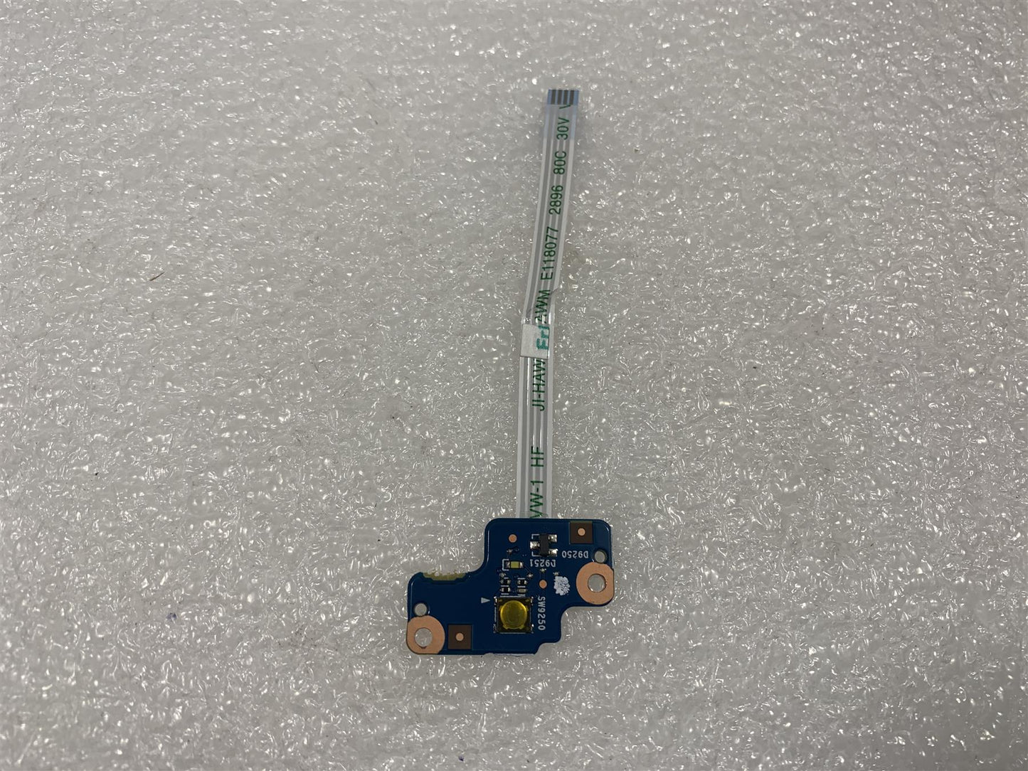 HP ProBook 650 655 G1 738701-001 Power Button PCB Board With Cable Genuine NEW