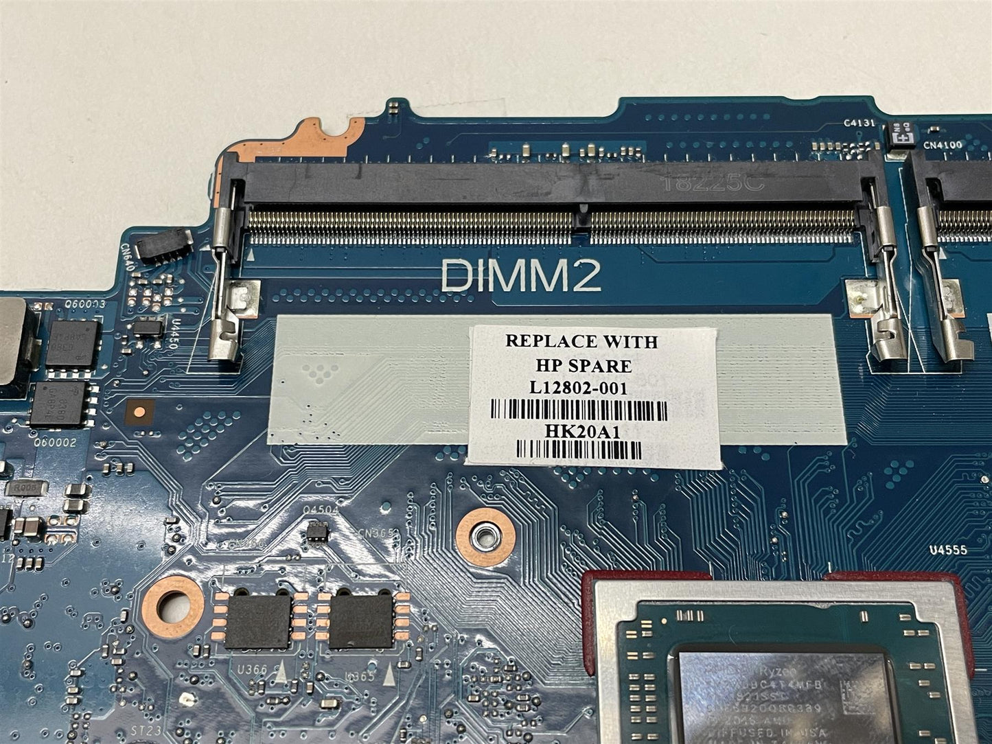 For HP ProBook 645 G4 L12802-001 Motherboard UMA AMD R7 2700U