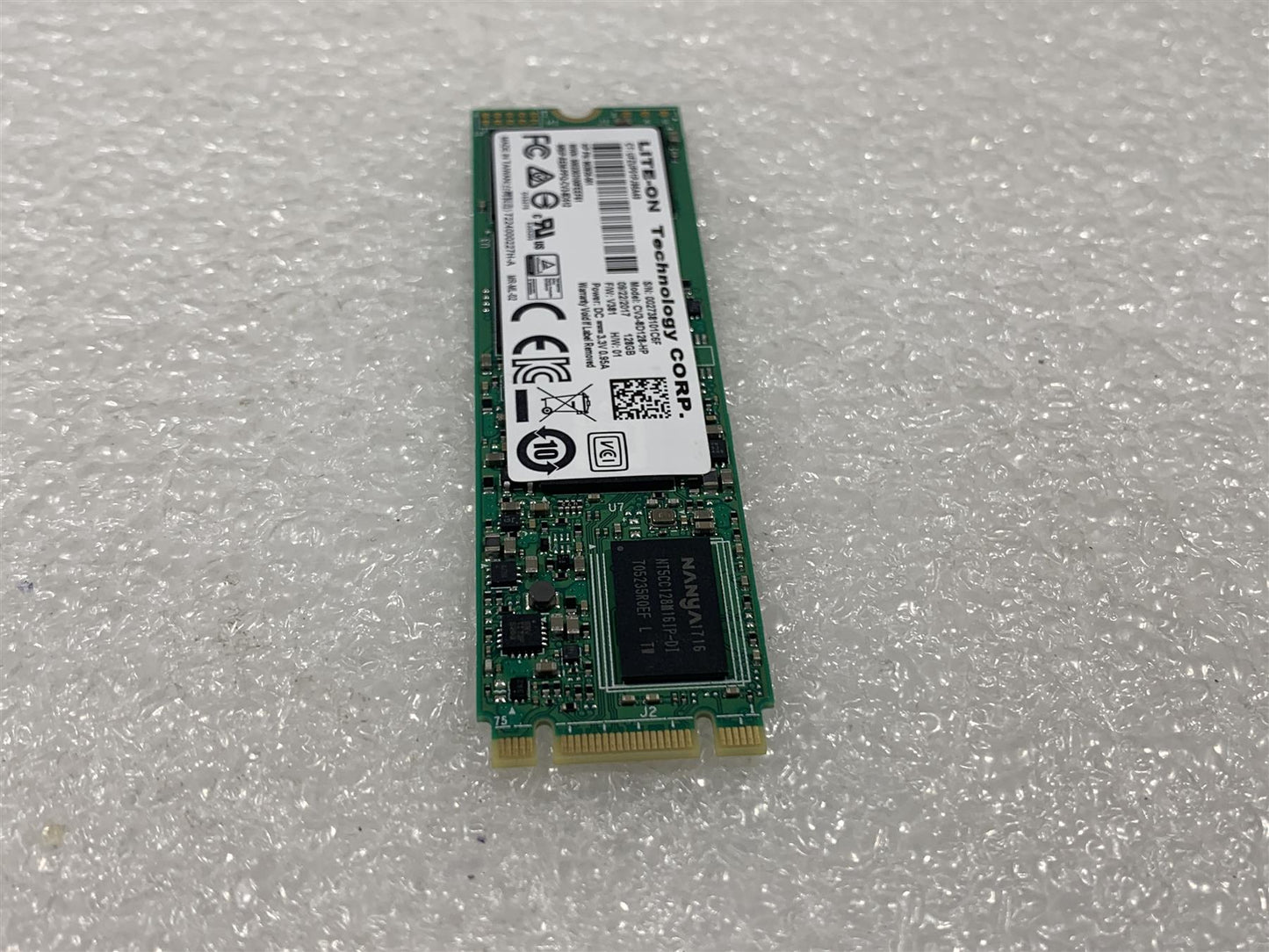 HP 811392-001 903935-001 Lite-ON CV-8D128-HP 128GB m.2 SATA Solid State Drive