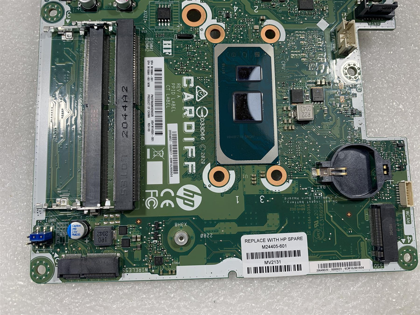 HP AiO 21-B M24405-601 M15564-601 001 Intel Core i3-1005G1 Motherboard NEW