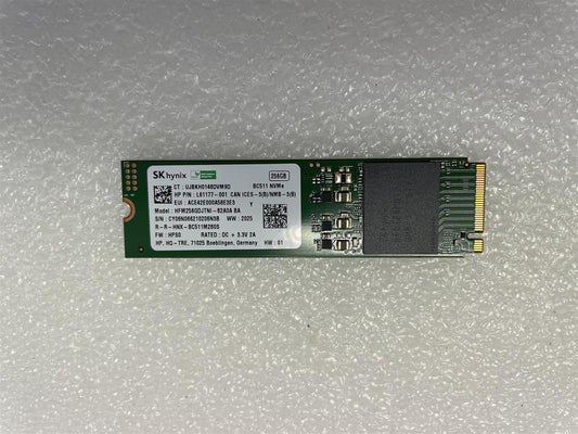 For HP L97235-001 SK Hynix 256GB BC511 NVMe SSD Solid State Drive HFM256GDJTNI