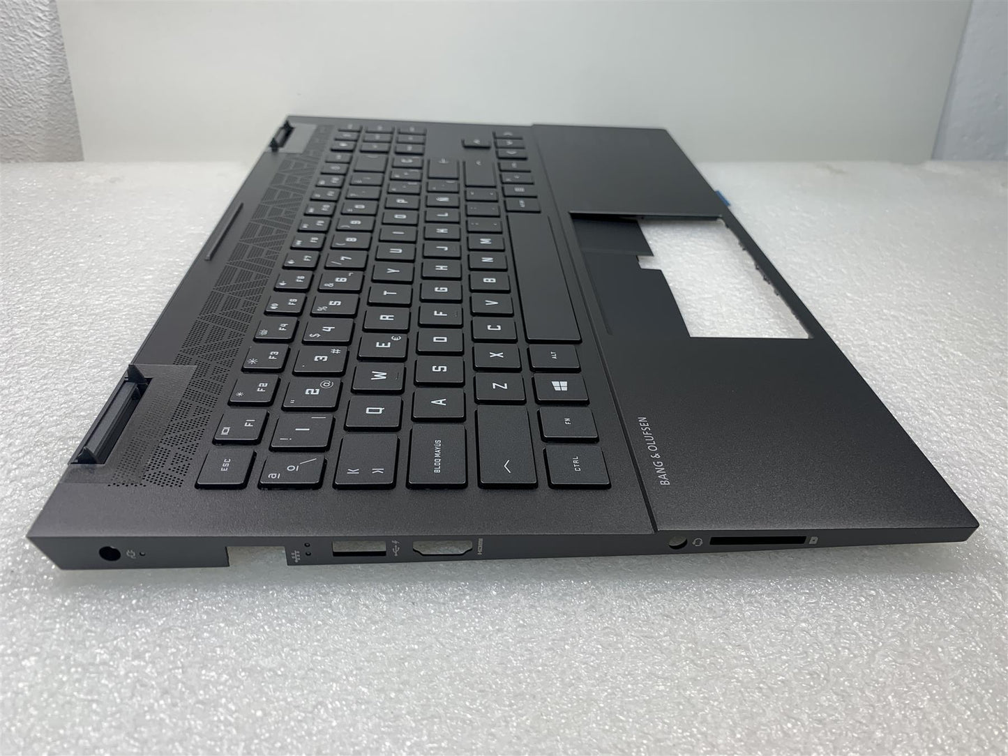 HP Omen 15-EN M09321-071 M00666-071 Spain Spanish Español Keyboard Palmrest NEW