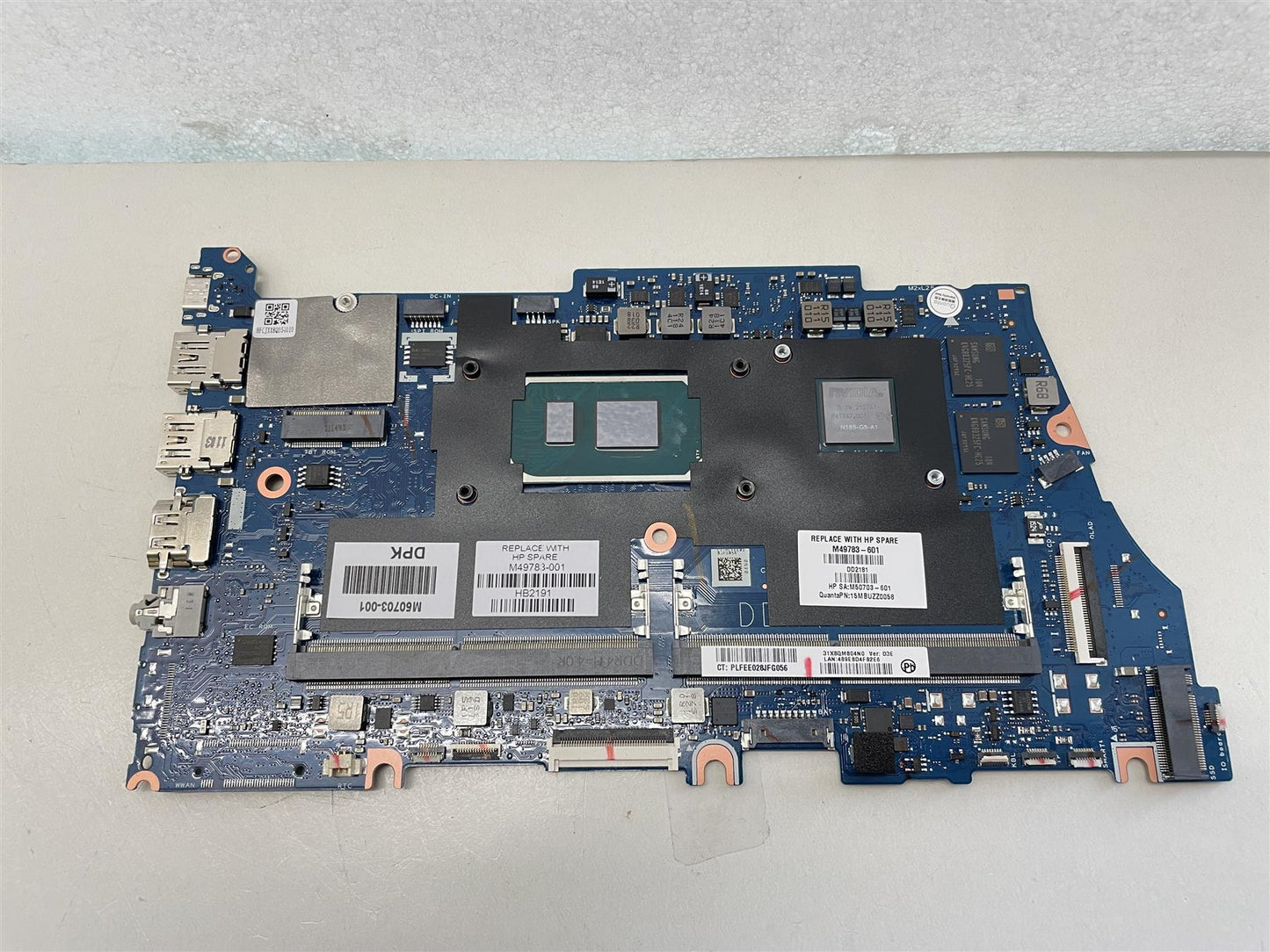 For HP ProBook 650 G8 M49783-001 Motherboard DSC Intel i5-1145G7 nWWAN NEW