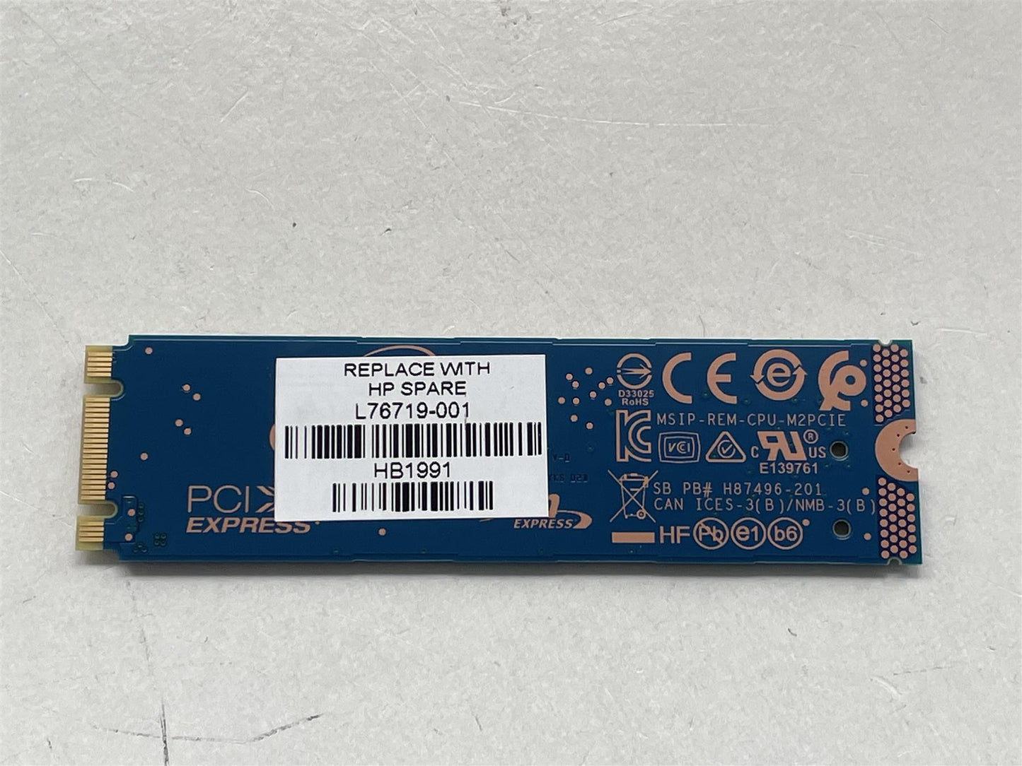 For HP L76719-001 L08717-001 Intel Optane M10 16GB MEMPEK1J016GAH Memory NEW