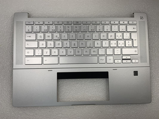 HP Pro c640 Chromebook M03454-BG1 Palmrest Swiss Keyboard Switzerland Helvetian