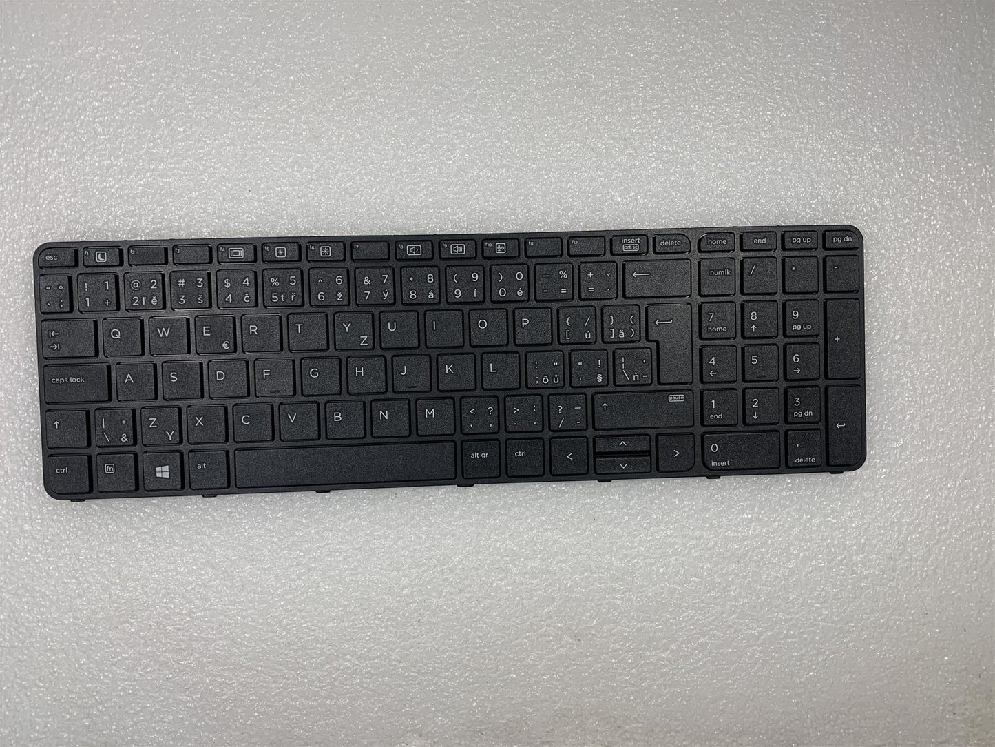 HP 650 655 G2 G3 Notebook 841136-FL1 Keyboard Czech Republic Slovakia Slovak