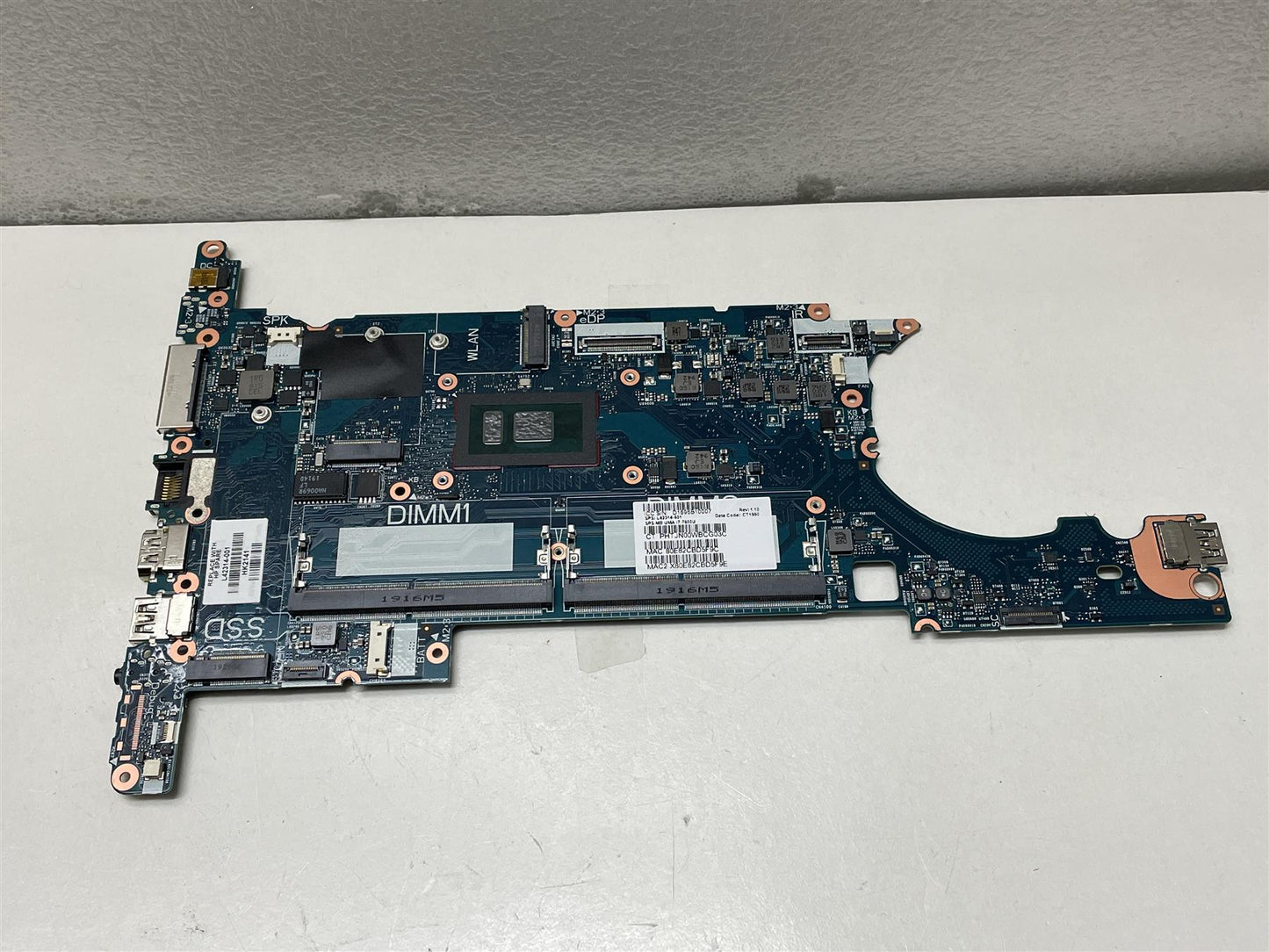 For HP EliteBook 830 836 G5 L42314-001 Motherboard UMA Intel i7-7600U NEW