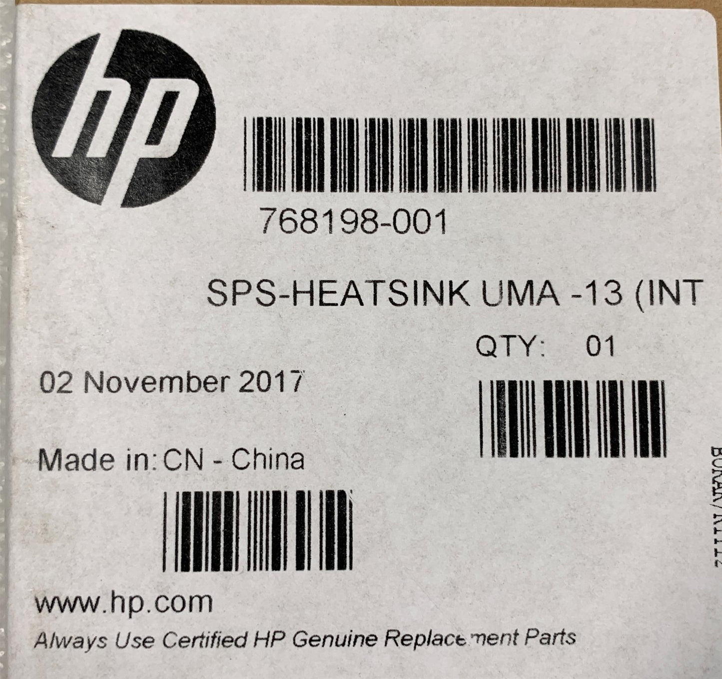 HP ProBook 430 G2 768198-001 Intel Haswell Processors CPU Heatsink Cooler NEW