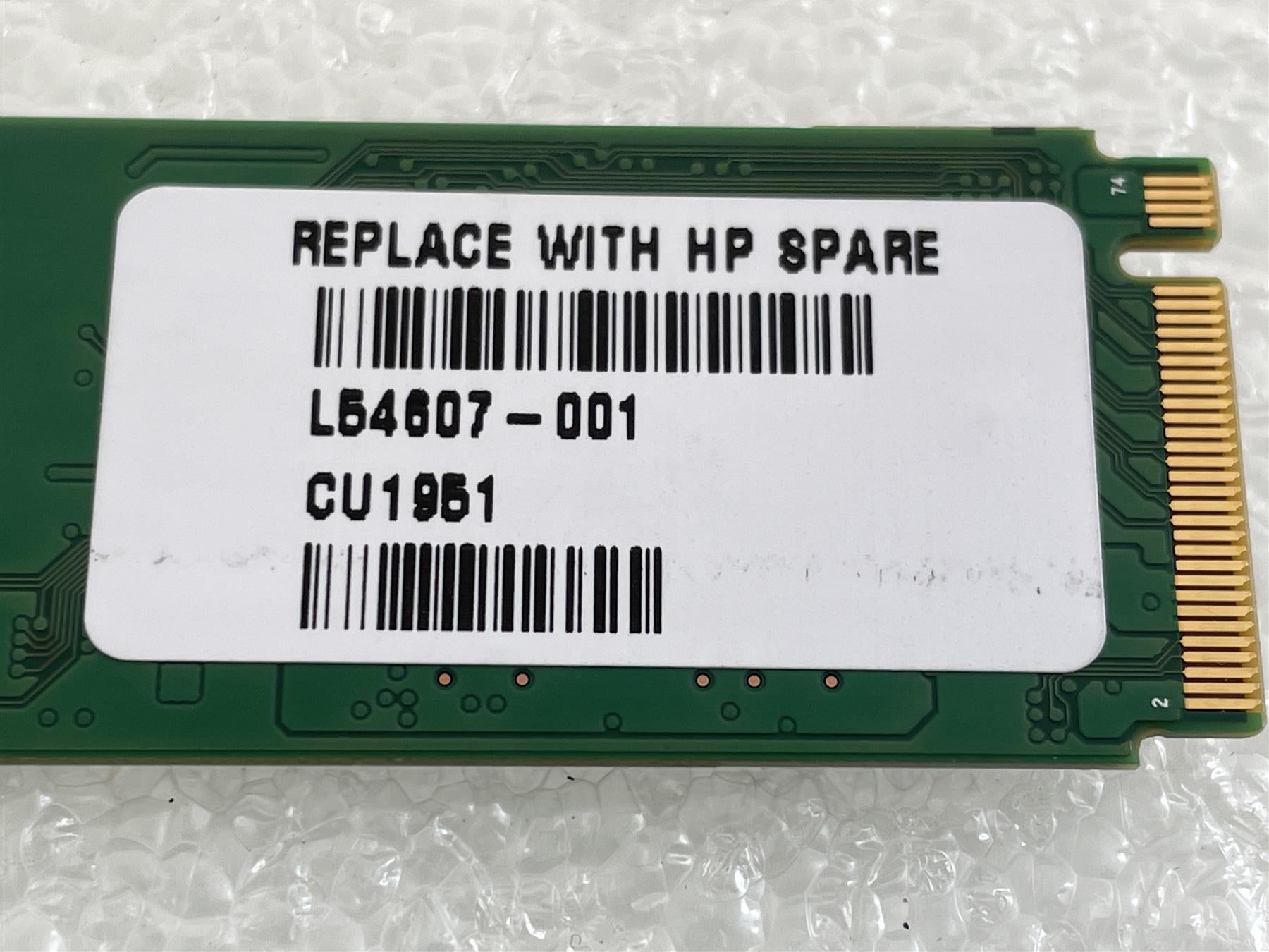 HP L54607-001 SK Hynix HFM256GDJTNG-8310A 256GB BC501 NVMe Solid State