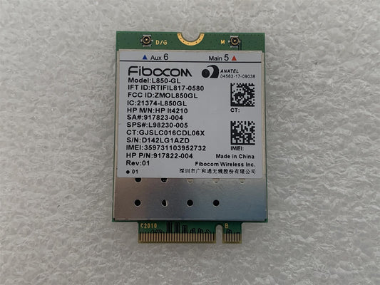 HP L98230-002 917822-004 Fibocom L850-GL Wifi Wi-Fi WLAN Wireless Card NEW