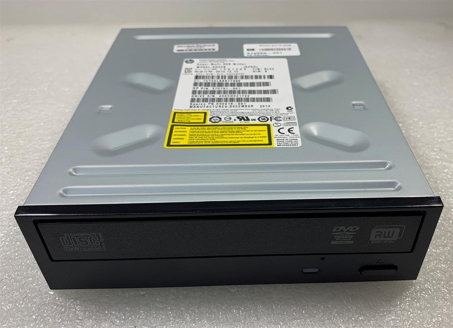 HP Z420 Workstation 812959-001 GHC0N ROM DVD Writer Super Multi 16X Speed NEW