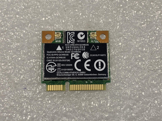 HP 733476-001 733475-001 Atheros QCWB335 Wifi Wi-Fi WLAN Wireless Card GENUINE