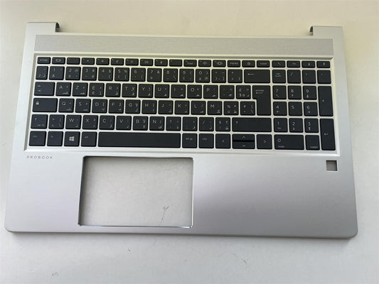 For HP ProBook 650 G8 M22003-FP1 Palmrest Top Cover Keyboard N West Africa NEW