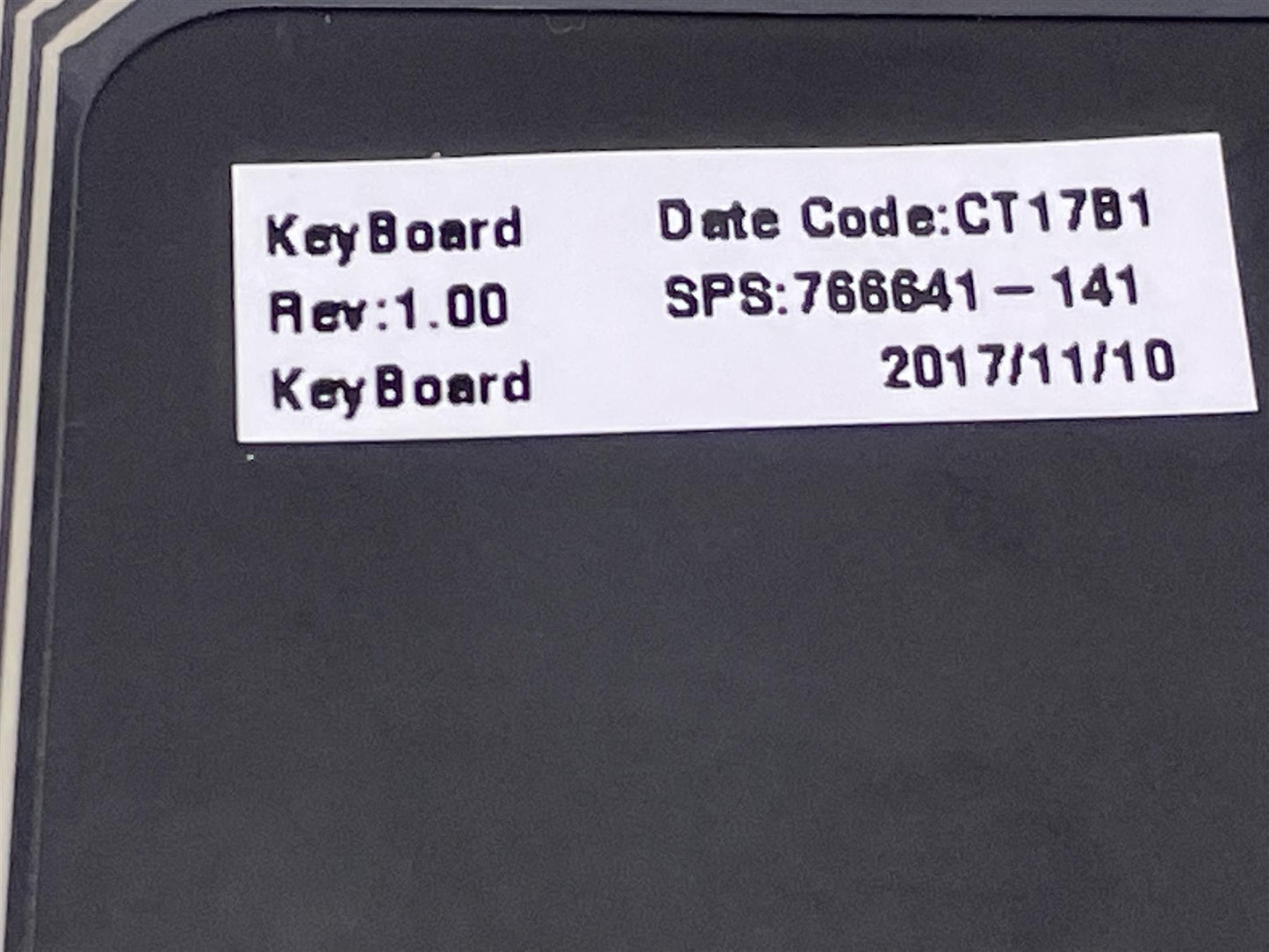 HP Pro x2 612 G1 766641-141 KEYBOARD BL TURKISH