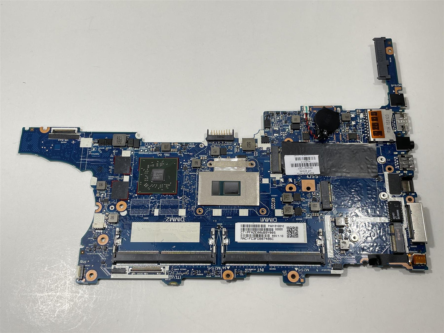 HP EliteBook 850 G3 832427-001 601 Intel i5-6300U DSC Motherboard 6050A2728501