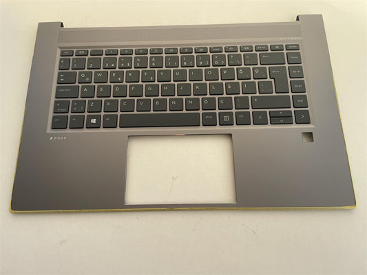 For HP HP ZBook Studio G7 M14608-141 Palmrest Top Cover Keyboard Turkish Tr NEW