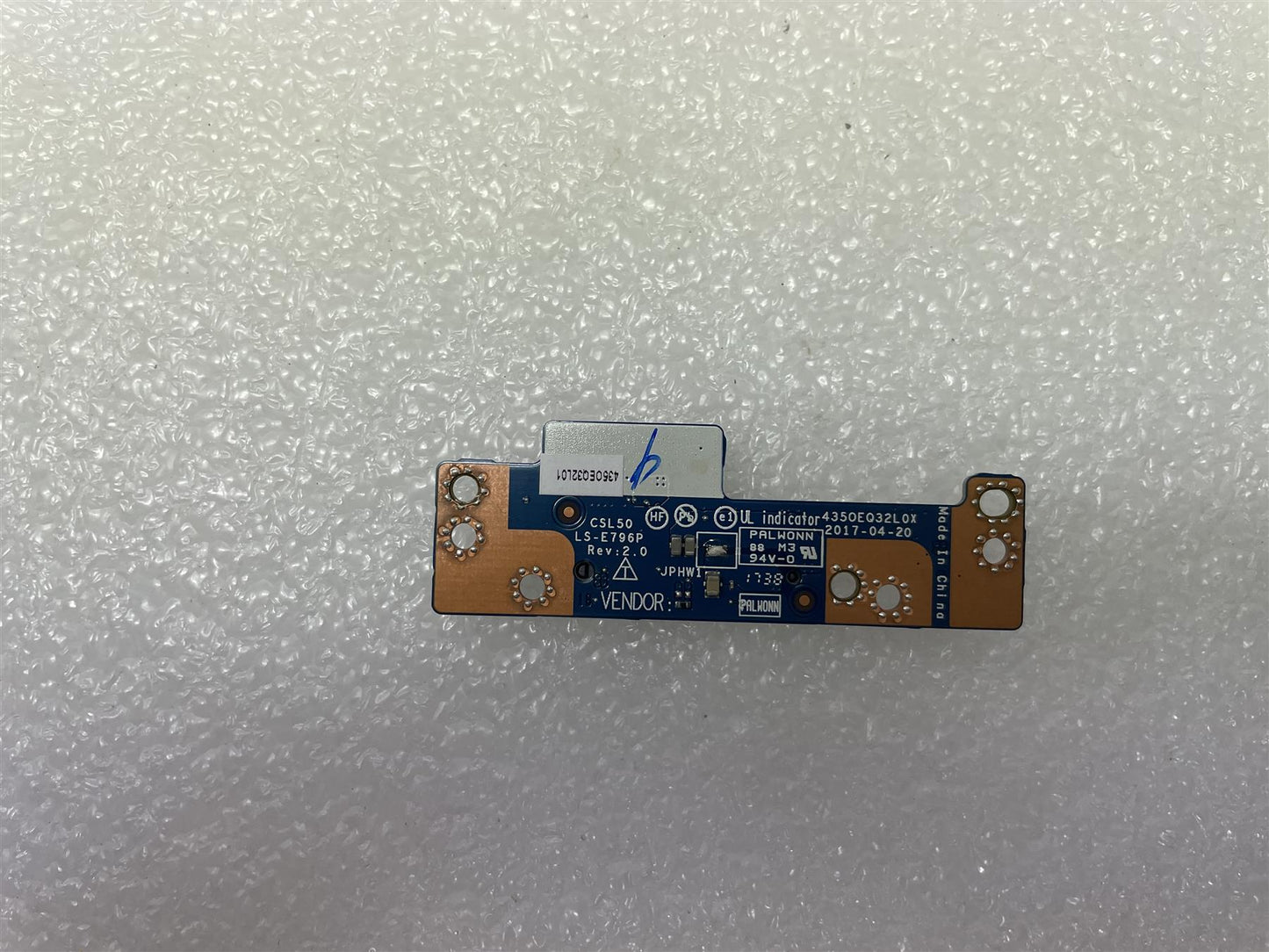 For HP 15-BW 15-BS 15G-BX 15Q-BY 924992-001 SSD PCB Board LS-E796P 435OEQ32L0X