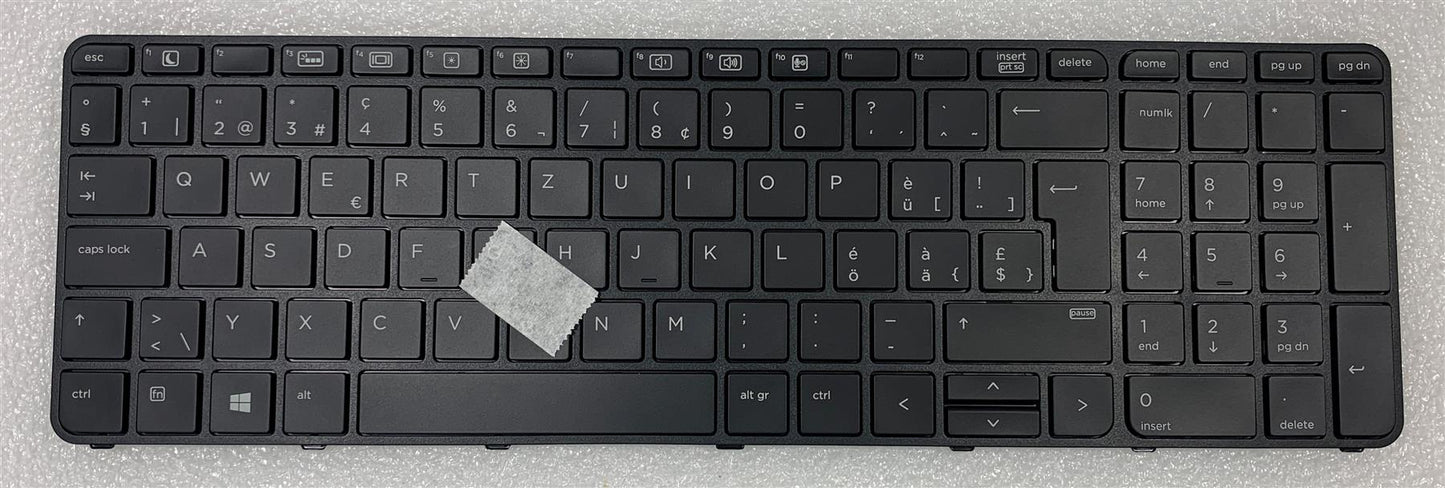 HP ProBook 640 645 G2 841145-BG2 831023-BG1 Swiss Keyboard Switzerland Helvetian