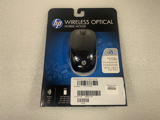 HP 597588-001 Wireless Optical Mobile Mouse USB Dongle Genuine Original NEW