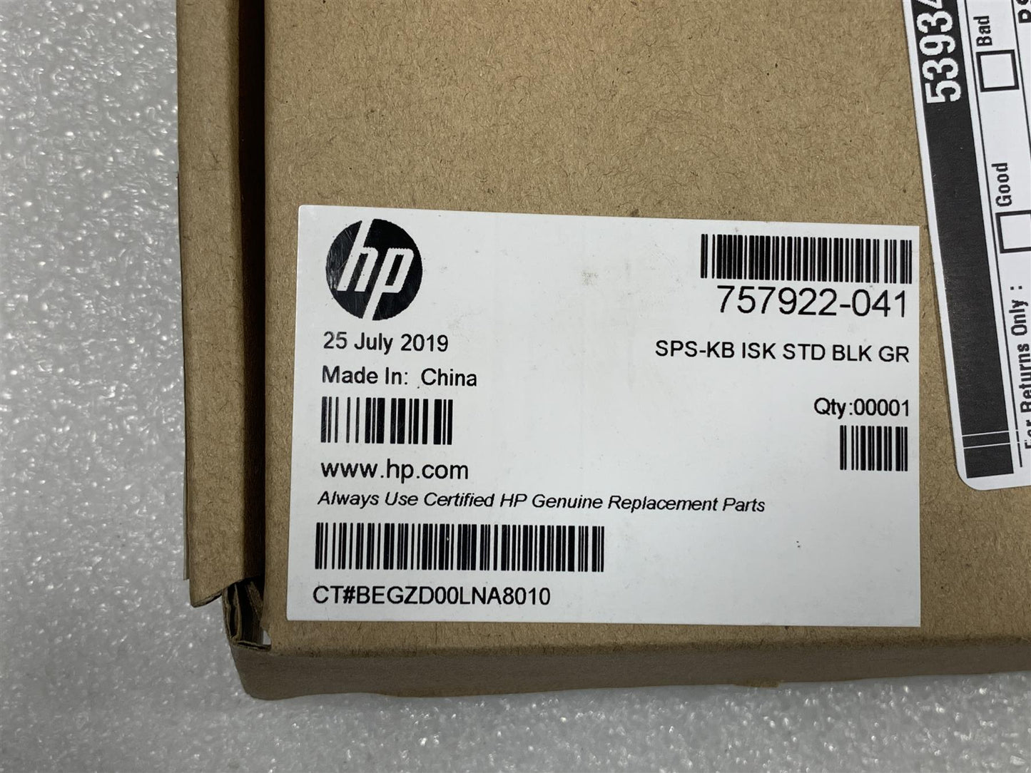 HP 240 245 246 G3 757922-041 Germany German GR Keyboard MP-13M56D0-698 NEW