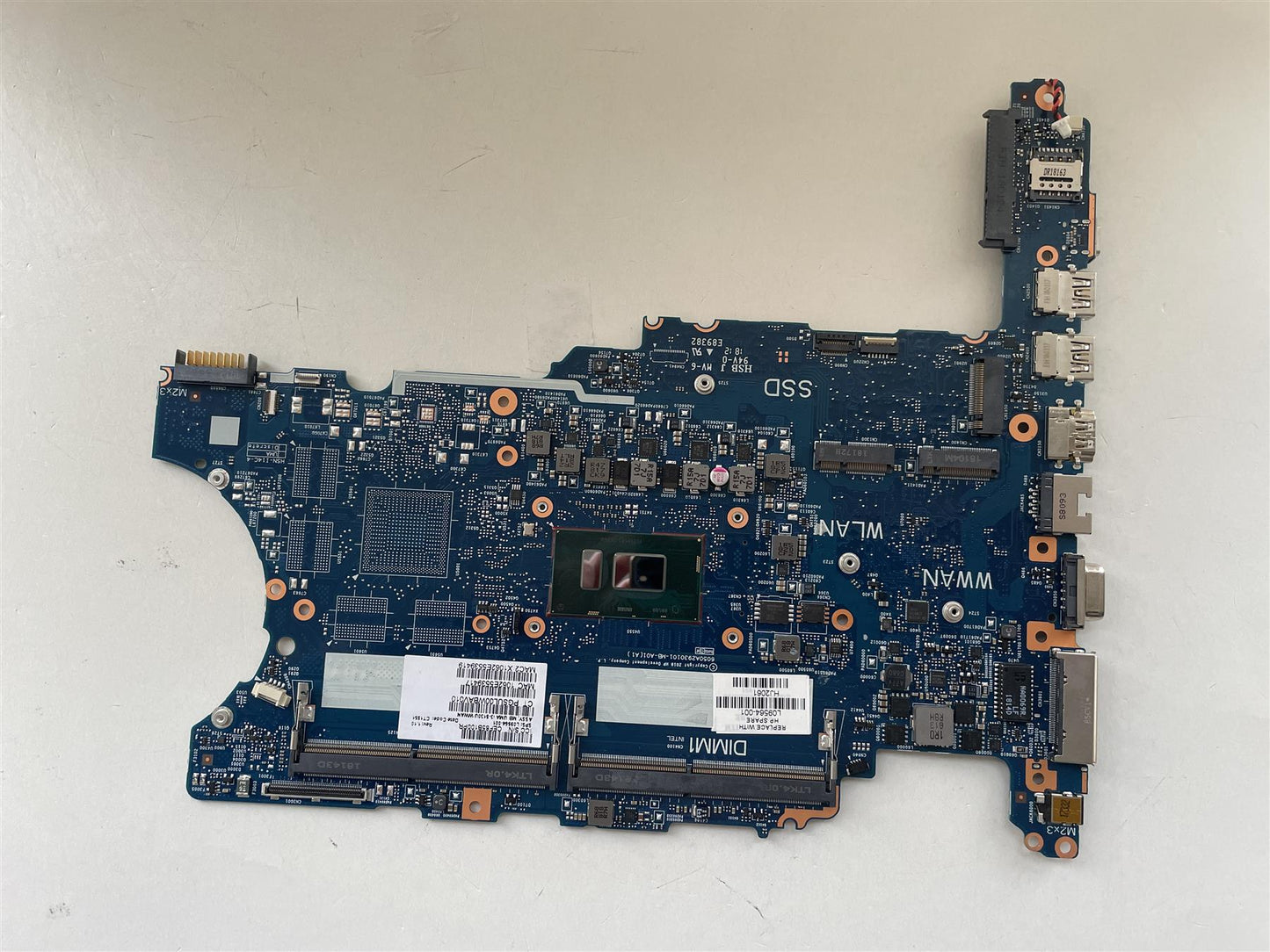 For HP ProBook 640 G4 L09564-001 Motherboard UMA Intel i3-8130U WWAN NEW