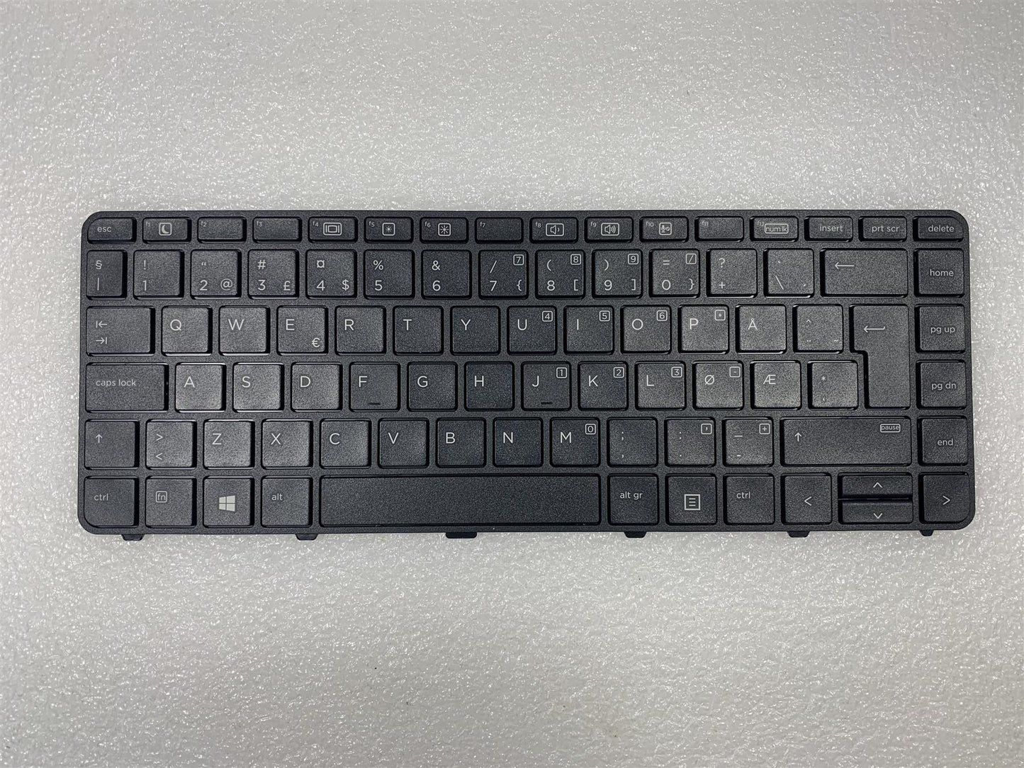 HP 640 645 G2 G3 840791-091 822340-091 Norwegian Keyboard Norway Norse NEW