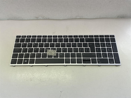 For HP ProBook 650 G5 L62786-BG1 Keyboard Swiss Schweizer Original Genuine NEW