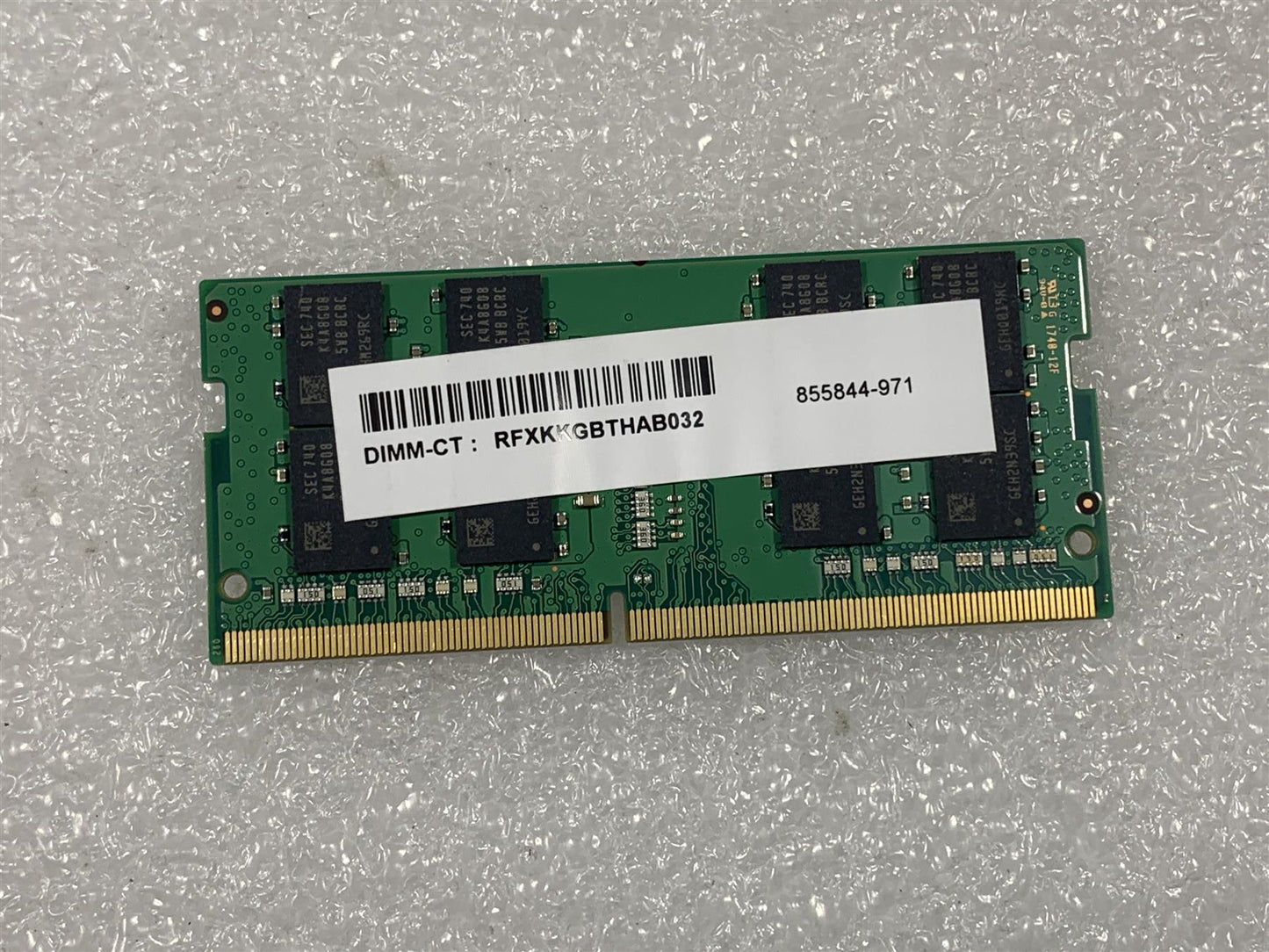 HP 917352-001 Samsung M471A2K43BB1-CRC Ram Memory DDR4 16 GB PC4 2400T MHz NEW