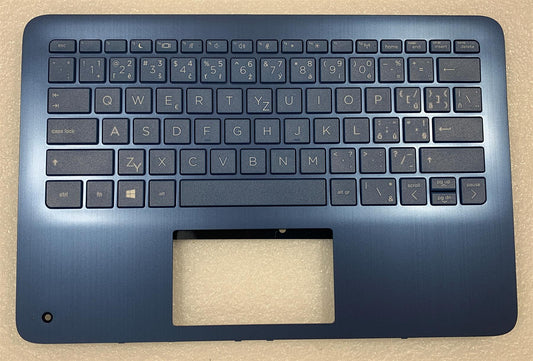 HP ProBook x360 11 G5 L83986-FL1 Slovenian Keyboard Czech Slovakia Palmrest NEW