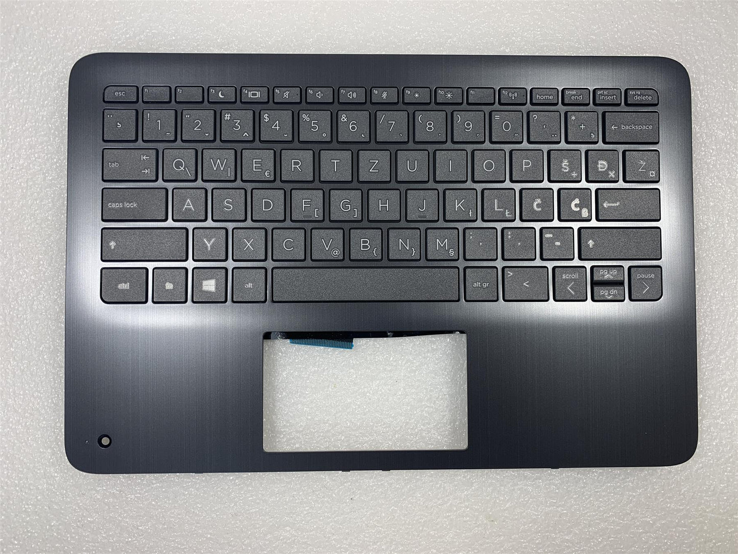 HP ProBook x360 11 G5 G6 L83985-BA1 Slovenian Keyboard Palmrest Slovakia NEW