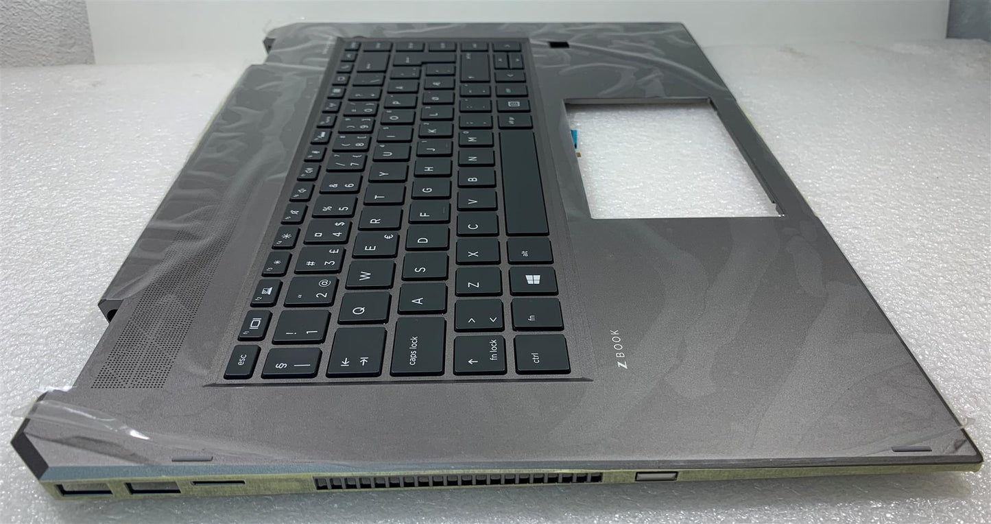 HP ZBook Studio x360 G5 L34211-091 Norwegian Privacy Keyboard Norway Palmrest