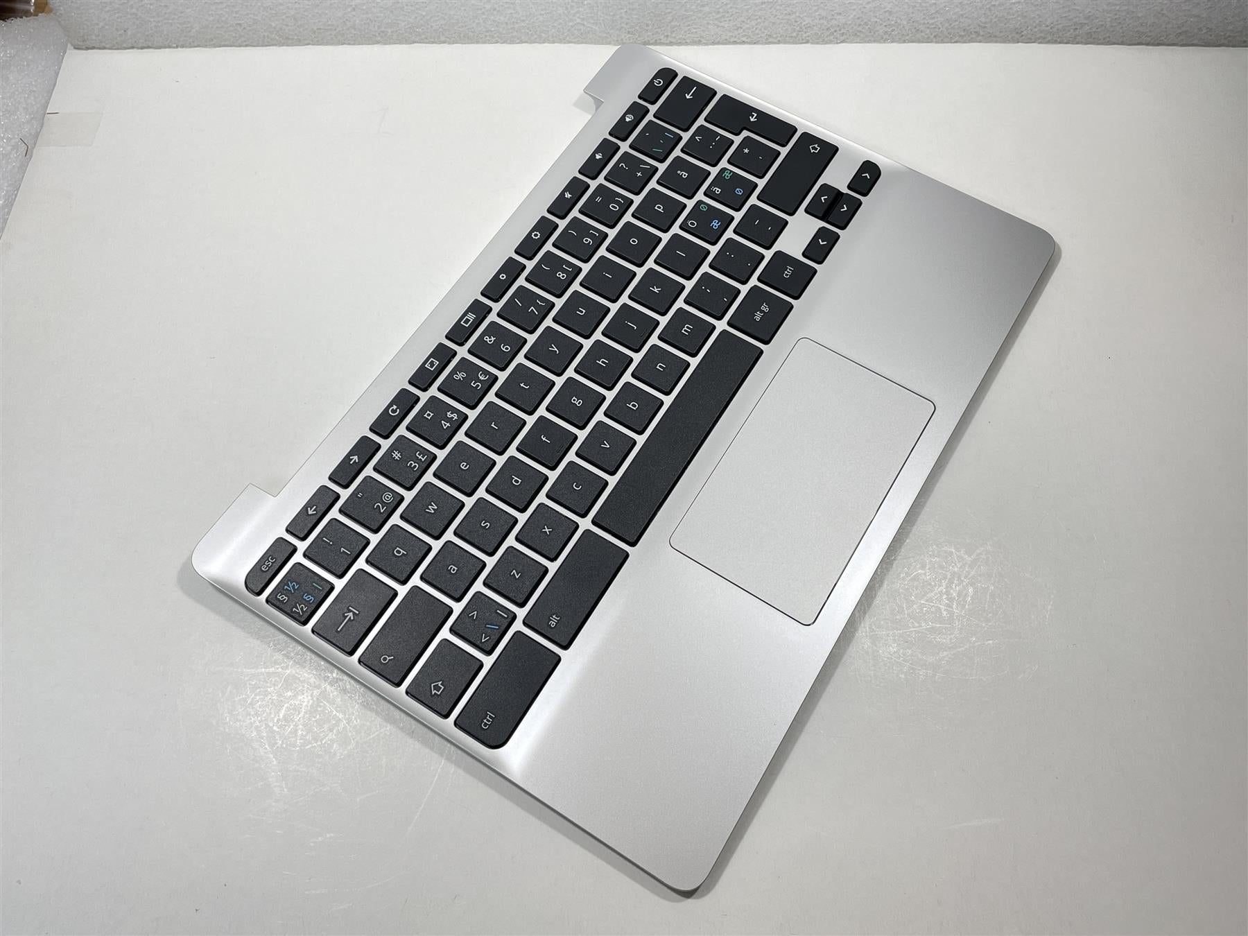 Genuine HP Chromebook 11 G5 11-V0 Palmrest With TouchPad & Keyboard – 900818-001 – Open Box