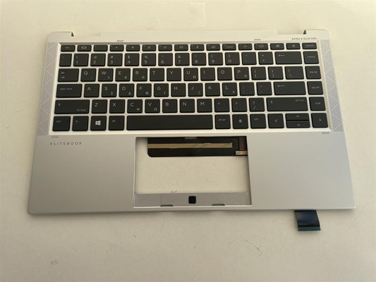 For HP EliteBook x360 1040 G7 M16932-151 Palmrest Top Cover Keyboard Greek NEW