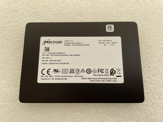 For HP L38477-001 Micron 1100 256GB MTFDDAK256TBN SSD Solid State Drive NEW