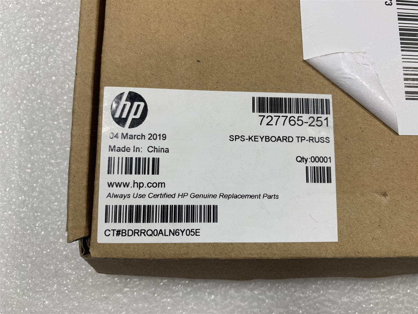 HP ProBook 430 435 G1 Notebook 727765-251 Russia Russian Keyboard Genuine NEW