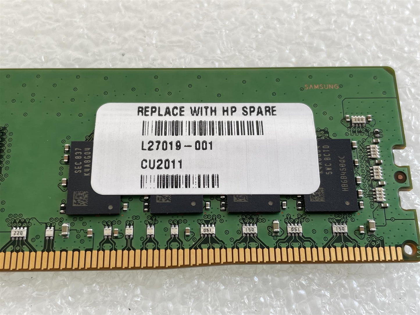 For HP L27019-001 Samsung 16GB 2666V M393A2K40CB2-CTD7Q Ram Memory