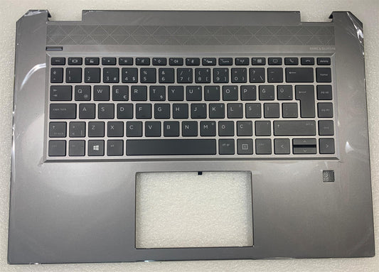 HP ZBook Studio G5 L30669-141 Turkish Türkçe Privacy Keyboard Turkey Palmrest