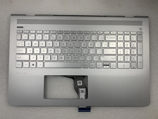 HP Pavilion 15-CC 15-CD 928438-B31 001 International Layout Keyboard Palmrest