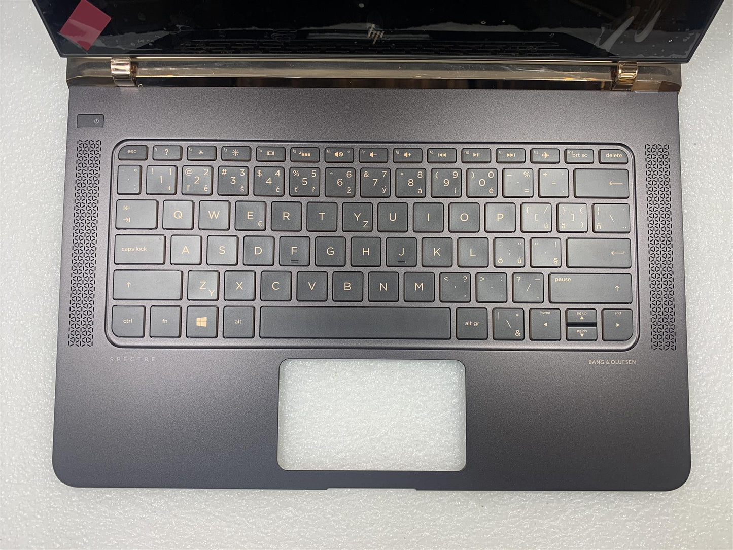 HP Spectre 13-V1 855641-FL1 FHD Screen Assembly Czech Slovak Keyboard Palmrest