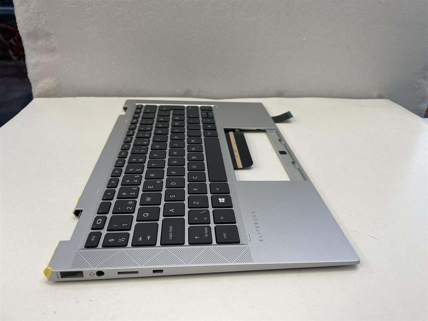 For HP EliteBook x360 1030 G7 M16981-081 Palmrest Top Cover Keyboard Danish NEW